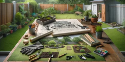 Conception de plan de jardin en 3D. Mon Plan de jardin.fr
